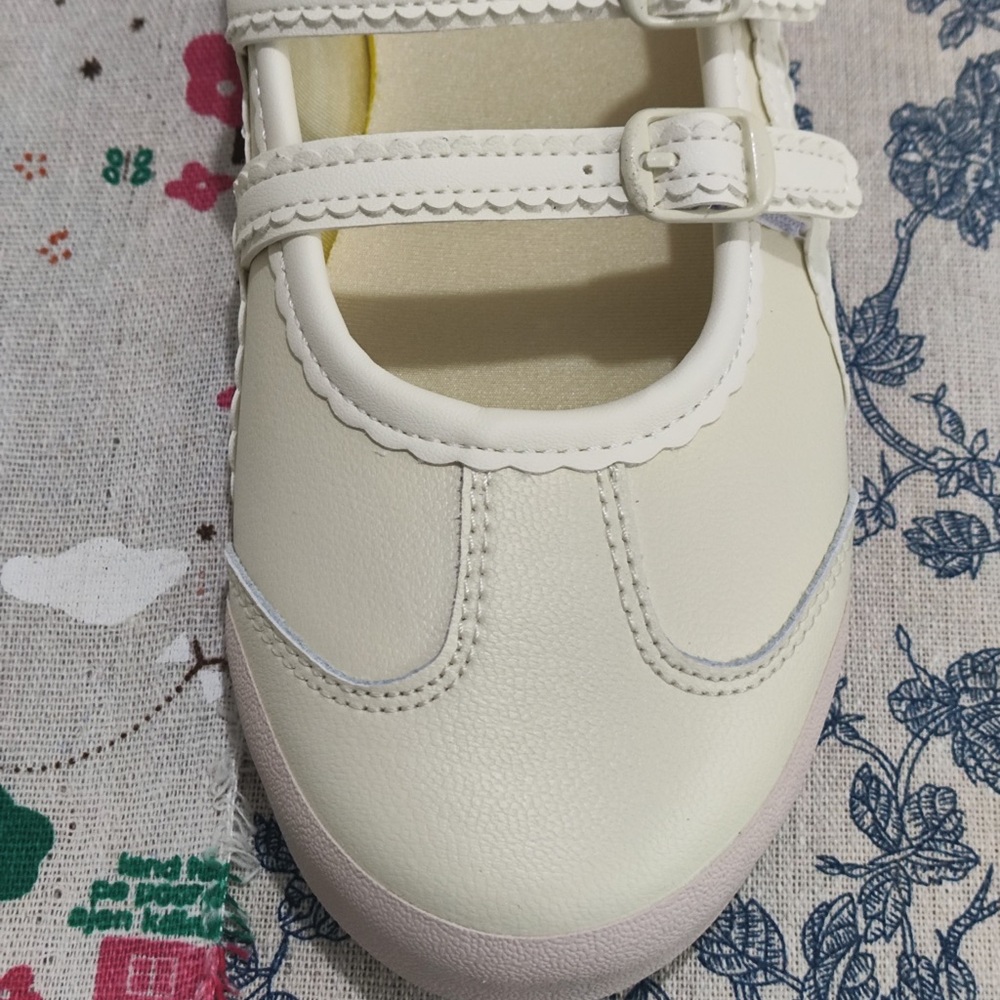Onitsuka Tiger by Asics Cream Double-Strap Mary Jane Flats - Picture 3 of 10